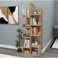 Asitan Reyo Home Enda Pamfilya 10 Bölmeli/raflı Kitaplık Atlantik Çam