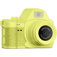 Asitan Torima Dijital Fotoğraf Makineleri Video Mini Kamera 2k Video 128GB Destekli CMR42 Sarı