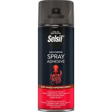 Asitan Selsil Sprey Yapıştırıcı, Kumaş, Sünger, Kauçuk, Halı, Deri, Ahşap, Karton, Kağıt ve Pla