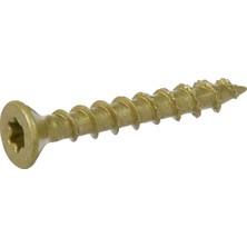 Asitan One Screws, Flat Head, Bronze Epoxy Coated, #8 x 1.25-In., 194-PK. -116825