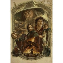 Asitan 512 Store Yüzüklerin Efendisi Film Poster, 532432E24324
