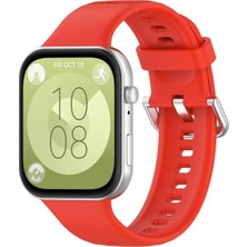 Asitan Huawei Watch Fit 3 / Fit 4 / Fit 4 Pro/fit 5 / Fit 5 Pro ile Uyumlu Kordon Jel Silikon Tokalı Kayı