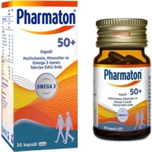 Asitan 50 Plus 30 Kapsül - Omega 3, Multivitamin ve Mineraller