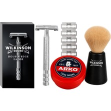Asitan Arko Kase 150 gr Tıraş Sabunu + Traş Fırçası Vintage Editiontıraş Fırçası + Klasik Tıra�