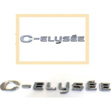 Asitan Zetoto Arka Bagaj Yazısı Çift Taraflı Bantlı 9678485180 Citroen C-Elysee ile Uyumlu