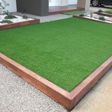 Asitan Kesme Suni Yapay Çim Halı 7 mm Balkon Teras Bahçe Dekoratif Kaymaz 200X750 cm