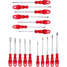 Asitan Hon 17 Parca Tornavida Seti (Lokma,torx,düz ve Yıldız Tornavida)