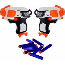 Asitan Blaze Storm Sünger Dart Atan Oyuncak, 2'li Set, 10 Dartlı, 12+ Yaş