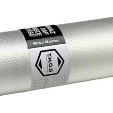 Asitan (45CM x 10METRE) Şeffaf Kaymaz Dolap Içi Çekmece Raf Örtüsü Çekmece Astarı Raf Astarı
