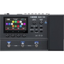 Asitan Boss Gx-10 Kompakt Gitar ve Bas Efekt Işlemcisi, GX-100 Ses Motoru, Renkli Dokunmatik Ekran, 32 Am