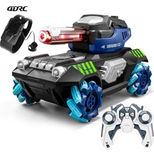Asitan Uzaktan Kumandalı Drift Tank 1:14 Rc Askeri Araç, Su Mermili Water Bomb, 4WD Off Road, 360° Harek