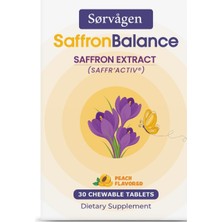 Asitan Sorvagen Saffronbalance Safran Çiğneme Tableti- 30 Tablet