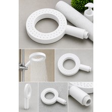 Esenliwe Modern Halka Duş Başlığı – High Pressure Shower Head, Eşit Su Akışlı Konforlu Duş Aparatı
