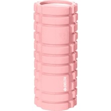 Asitan Delta Unisex Tırtıklı Foam Roller Fr 3304, Açık Pembe Yüksek Yoğunlukta Orta Sert Deluxe Masa