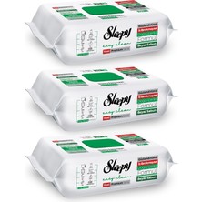 Asitan Sleepy Easy Clean Premium Beyaz Sabun Katkılı Yüzey Temizlik Havlusu Mendili 3X100 (300 Yaprak)