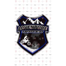 Asitan Yamaha Adventure Tracer 3D Damla Sticker