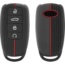 Asitan Chery Tiggo 8 Pro & Omoda 5 Anahtar Kılıfı - Siyah