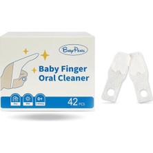 Asitan Bebek Parmak Diş Fırçası, 0-36 Ay Bebek ve Küçük Çocuk Islak ve Kuru Kullanım Mendili, Bebe