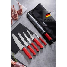 Asitan Pirge Duo Çantalı 6'li Bıçak Seti - 35197