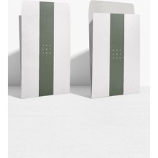 Asitan No1 25'li Minimal Seri Kargo Zarfı Beyaz 23X35X10 cm