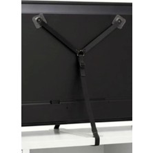 Asitan Vidasız Montajsız Kendinden Yapışkanlı LCD Tv Kemeri Çoçuk Y Tipi Deprem Koruma Güvenlik Ask