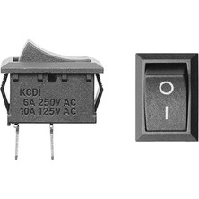 Asitan Alkatronik 2 Pin On Off Anahtar Switch Mini Buton 5A 220V Ac 10A 125V Kcd1