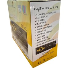 Asitan Navigold Ds 482 Bluetooth'lu Usb/sd/mmc/fm Destekli Oto Teyp - 7 Renk Işıklı Mp3 Çalar