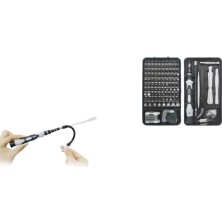 Asitan Hassas Tornavida Seti Bilgisayar Pc Telefon Onarım Aracı Seti Manyetik 115 In 1 Tornavida