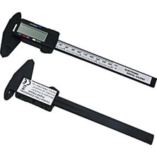 Asitan 150 mm Dijital Kumpas Elektronik Fiber Karbon Kaplı Plastik - Kumpas - 4 Ay