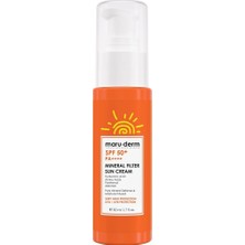 Asitan MARUDERM%100 Mineral Filtre Güneş Kremi Spf 50+ Pa++++ – Çinko Oksit ile Hassas Ciltler Için N