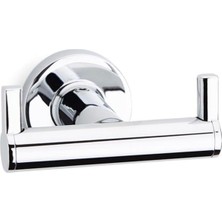 Asitan Ikili Askılık Krom Renk 45X72X81 mm