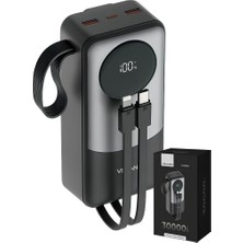 Asitan 50000 Mah Powerbank Taşınabilir Hızlı Şarj Cihazı Type-C Lightning Pd 22.5W Hızlışarj 6 Port