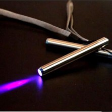 Asitan Uv Mini Kalem Fener / 365-395NM Ultraviyole Işık / Lümen LED Uv Fener / Alüminyum Gövde, Pilli,
