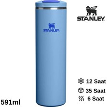 Asitan Stanley The Transit Fliptop Mug 0.59 L Termos Kupa Bardak Matara Mavi, 10-13061-0026