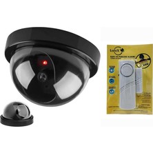 Asitan LR-4444 Kapı ve Pencere Alarmı ve Sahte Dome Caydırıcı Kamera | Kablolama Gerektirmez,tak Çal�