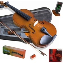 Asitan Keman V160 4/4 Keman Seti, Tam Set, Kılıf, Reçine, Yay, Akort Cihazı