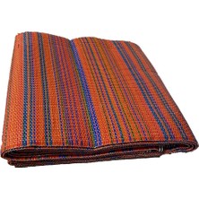 Asitan Acy Store Katlanabilir Plastik Hasır Kilim Dış Mekan Piknik Kamp Sergisi Çift Dikiş (