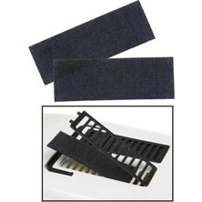 Asitan Koku Önleyici Filtre Kapalı Kedi Tuvaleti Için 2 Adet Set Orjinal Karbon Filtre Dikdörtgen 20X6,