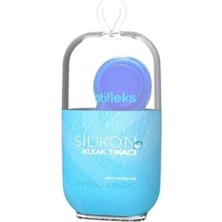 Asitan Otifleks Silikon Kulak Tıkacı, 4'lü Set, Turuncu