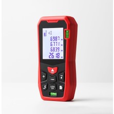 Asitan 100 Metre Lazer Metre Mesafe Ölçer Hassas Dijital Inşaat Ölçüm Aleti Alan Ölçer Lazerli Öl