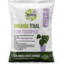 Asitan Aymen Çiçekçilik 20 Litre Ithal Torf Cocopeat Ponza Özel Karışım Saksı Harcı Çiçek ve Bit