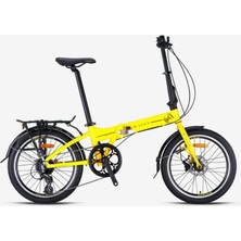 Asitan Kron Fd 3000 Katlanır Bisiklet 20 Jant 8 Vites Hidrolik Disk Fren Sarı-Altın SARI(KRN24-054)(G