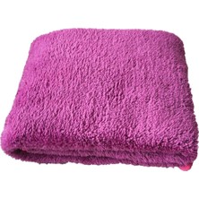 Asitan Tineke Kedi ve Köpek Battaniyesi Yumuşak Welsoft Peluş Yıkanabilir Mor 1 Adet Küçük Boy 80X6