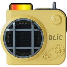 Asitan Bls-74 Retro Bluetooth Hoparlör 7W Rgb Aydınlatmalı (Sarı, Bls-74)