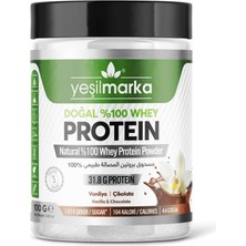 Asitan Natural Whey Protein Powder - Vanilin/chocolate 100G Protein Tozu