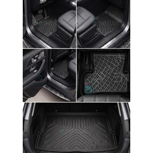 Asitan Fiat 500X (Üst Bagaj) 1.3 Soft Top 2022 ile Uyumlu Tpe 3D Premium Tam Set