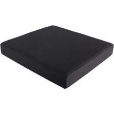 Asitan MEDPRIDE%100 Visco Kare Sandalye Minderi Siyah Ortopedik 45 x 43 x 7