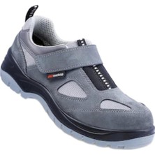 Asitan Jupiter 157-01 Yazlık Süet Çelik Burunlu Iş Ayakkabısı (41 Numara) Tek Ebat