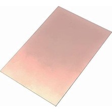Asitan Alkatronik 7X10CM Tek Yüz Bakır Plaket Pcb Elektronik Baskı Devre Prototip Test Deney Deneme Kart