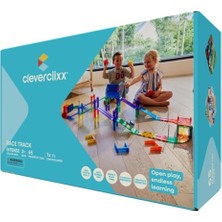 Asitan Cleverclixx Race Track Manyetik Bloklar, Intense 65 Parça
